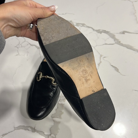 L’idea By Lori Leather Loafers With Bit Black Size 7.5 - Picture 7 of 9